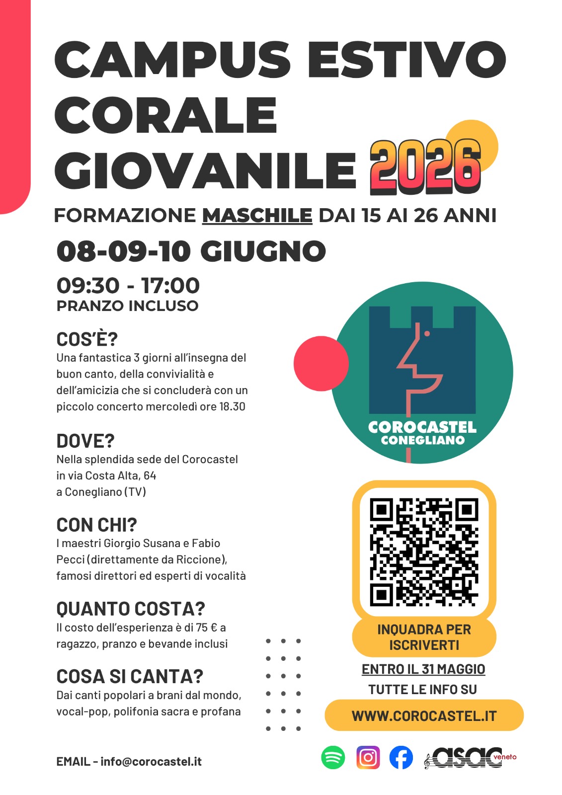 CAMPUS CORALE GIOVANILE MASCHILE